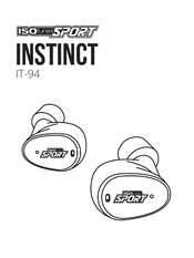 ISO Tunes SPORT INSTINCT IT-94 Instructions Manual