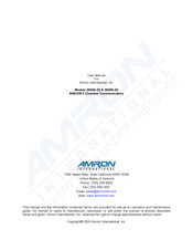 Amron AMCOM II 2820A-03 User Manual