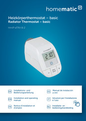 Homematic IP 153412A0 Installation And Operating Manual