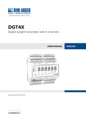 Dini Argeo DGT4X User Manual