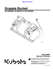 Kubota AP-GB3068 Operator