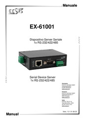 Exsys EX-61001 Manual