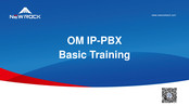 New Rock Technologies OM1000-A-UC Basic Training Manual