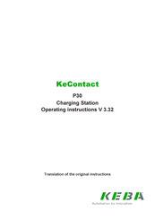 Keba KeContact P30 c Series Translation Of The Original Instructions