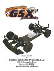CustomWorks INTIMIDATOR GSX Manual
