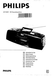Philips AZ8420 Instructions For Use Manual