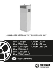 BLAUBERG Ventilatoren Civic EC LBE 500 User Manual