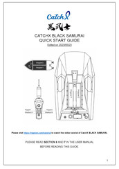 Rippton CatchX BLACK SAMURAI Quick Start Manual