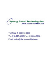 Synergy Global Technology ID-E55Pw User Manual