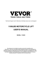 VEVOR 110203 User Manual