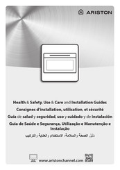 Ariston GESM 53 IX A 30 Health & Safety, Use & Care And Installation Manuals