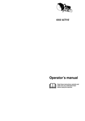 Husqvarna K950 Operator's Manual