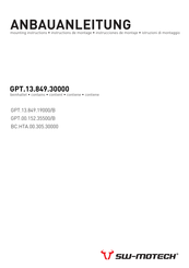 SW-Motech GPT.13.849.30000 Mounting Instructions