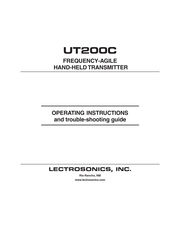 Lectrosonics UT200C Operating Instructions Manual