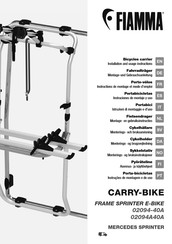 Fiamma 02094A40A Installation And Usage Instructions
