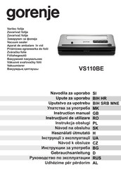 Gorenje 743849 Instruction Manual
