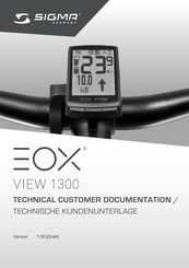 Sigma 2001105 Customer Documentation