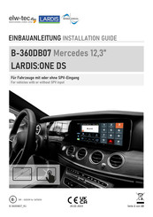 Speedsignal elw-tec LARDIS:ONE DS Installation Manual