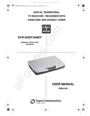 Safran Sagem DVR 6400T User Manual