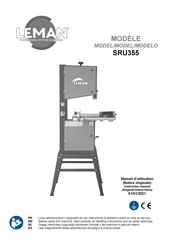 LEMAN SRU355 Instruction Manual