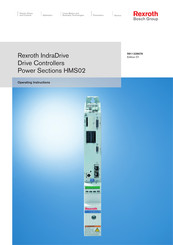 Bosch Rexroth IndraDrive HMS02 Operating Instructions Manual