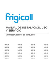 Frigicoll FHDA-331 Use And Installation  Manual