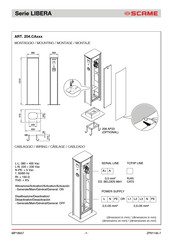 Scame 204.CA Series Quick Start Manual