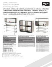 Metro DataVac METRO2GO HS2442-EKIT Assembly Instructions Manual