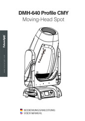 Future light DMH-640 Profile CMY User Manual