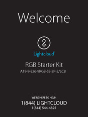 Lightcloud A19-9-E26-9RGB-SS-2P-2/LCB Manual