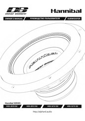 Deaf Bonce HSS-3215 D2 Owner's Manual