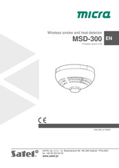 Satel MSD-300 Quick Start Manual