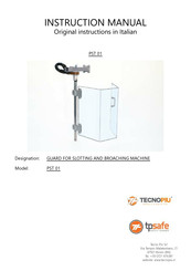 Tecno Piu tpsafe PST 01 Instruction Manual