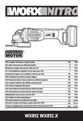 Worx Nitro WX812.X Series Original Instructions Manual