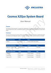 Enclustra Cosmos XZQ10 User Manual