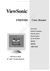 ViewSonic VCDTS23307-1 User Manual