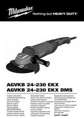 AEG AGVKB 24-230 EKX Original Instructions Manual