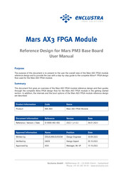 Enclustra Mars AX3 User Manual