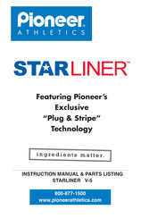 Pioneer Athletics STARLINER V-5 Instruction Manual & Parts List