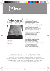 Prim Primspine CARE+ Fitting Instructions Manual