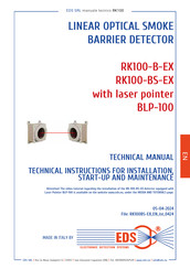 EDS RK100BS-EX Technical Manual