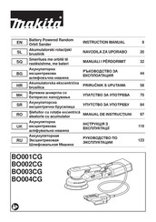 Makita BO004CG Instruction Manual