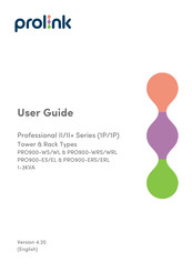 PROLiNK PRO900-ES User Manual