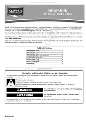 Maytag MDB6709AWQ User Instructions