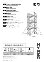 hymer 8373 Assembly And Use Instructions