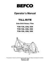 BEFCO TILL-RITE T30-550 Operator's Manual