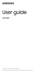 Samsung HW-Q65C User Manual