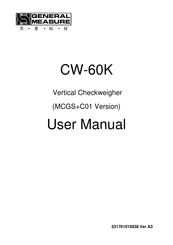 General Measure ChexGo CW-60K-V User Manual