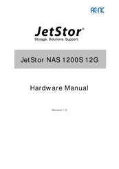 JetStor NAS 1200S 12G Hardware Manual