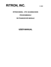Ritron DTX-160-0BN6I-NXDN User Manual